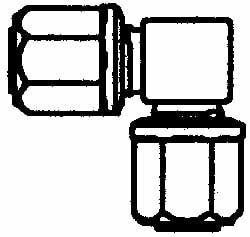 Compression Tube Union: 1/8